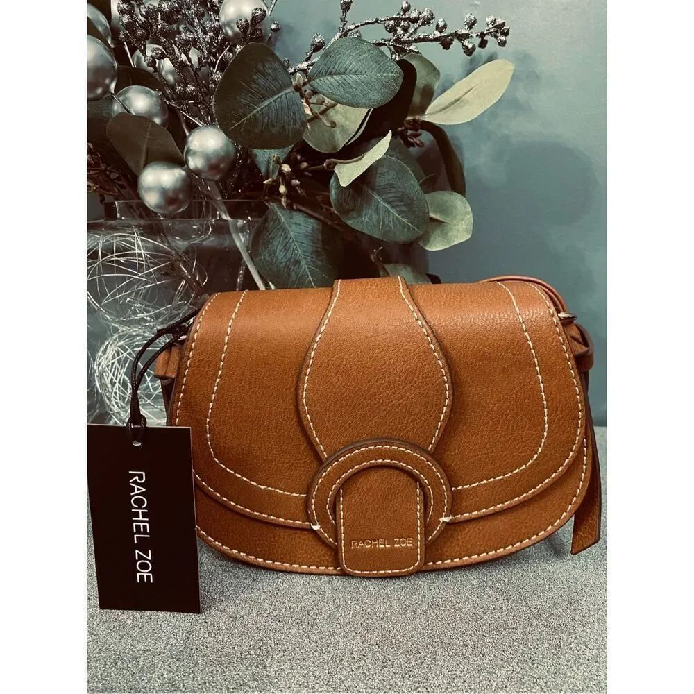 Rachel Zoe Brown Crossbody Belt bag Purse Msrp $88